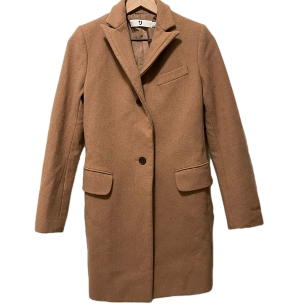Jil Sanders X UNIQLO +J Wool Tan Peacoat